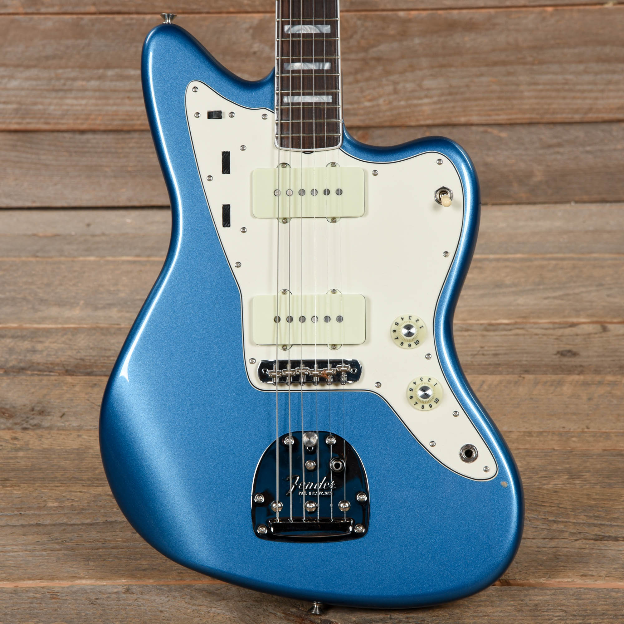 Fender American Vintage II 1966 Jazzmaster Lake Placid Blue Electric Guitars / Solid Body