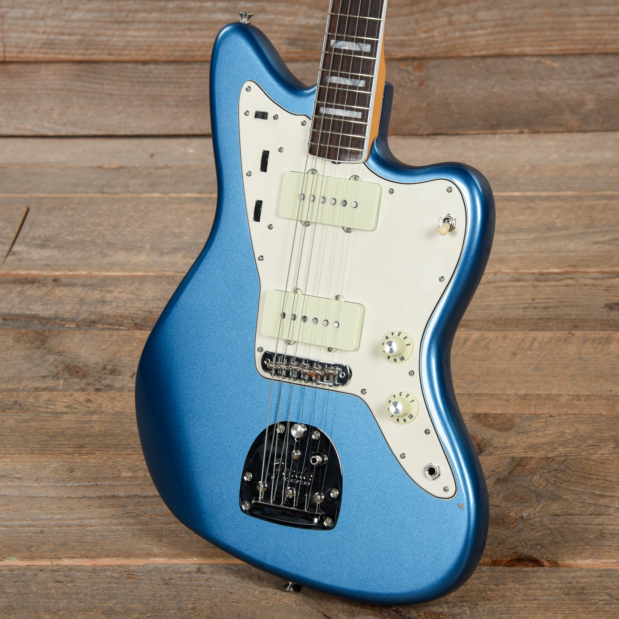 Fender American Vintage II 1966 Jazzmaster Lake Placid Blue Electric Guitars / Solid Body