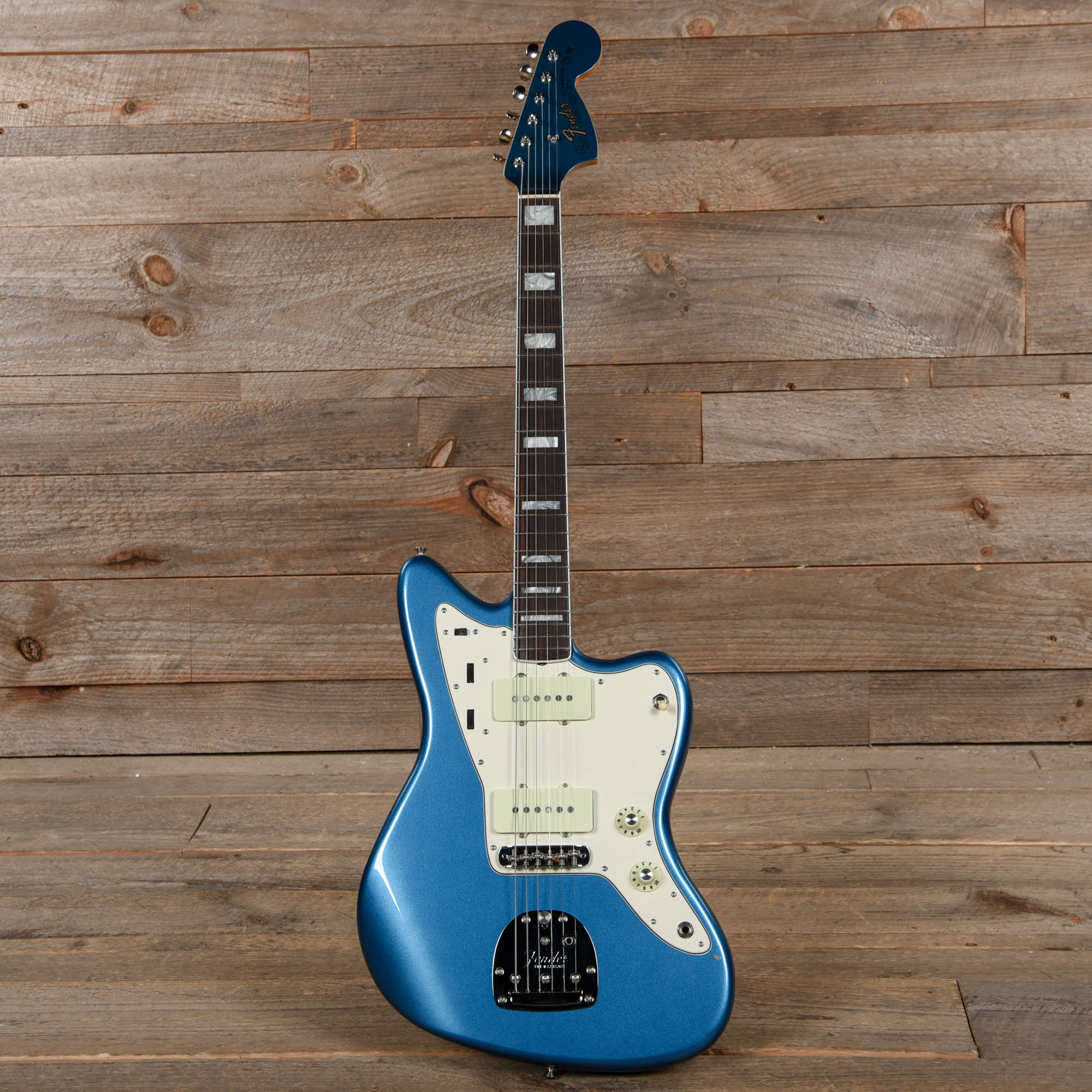 Fender American Vintage II 1966 Jazzmaster Lake Placid Blue Electric Guitars / Solid Body