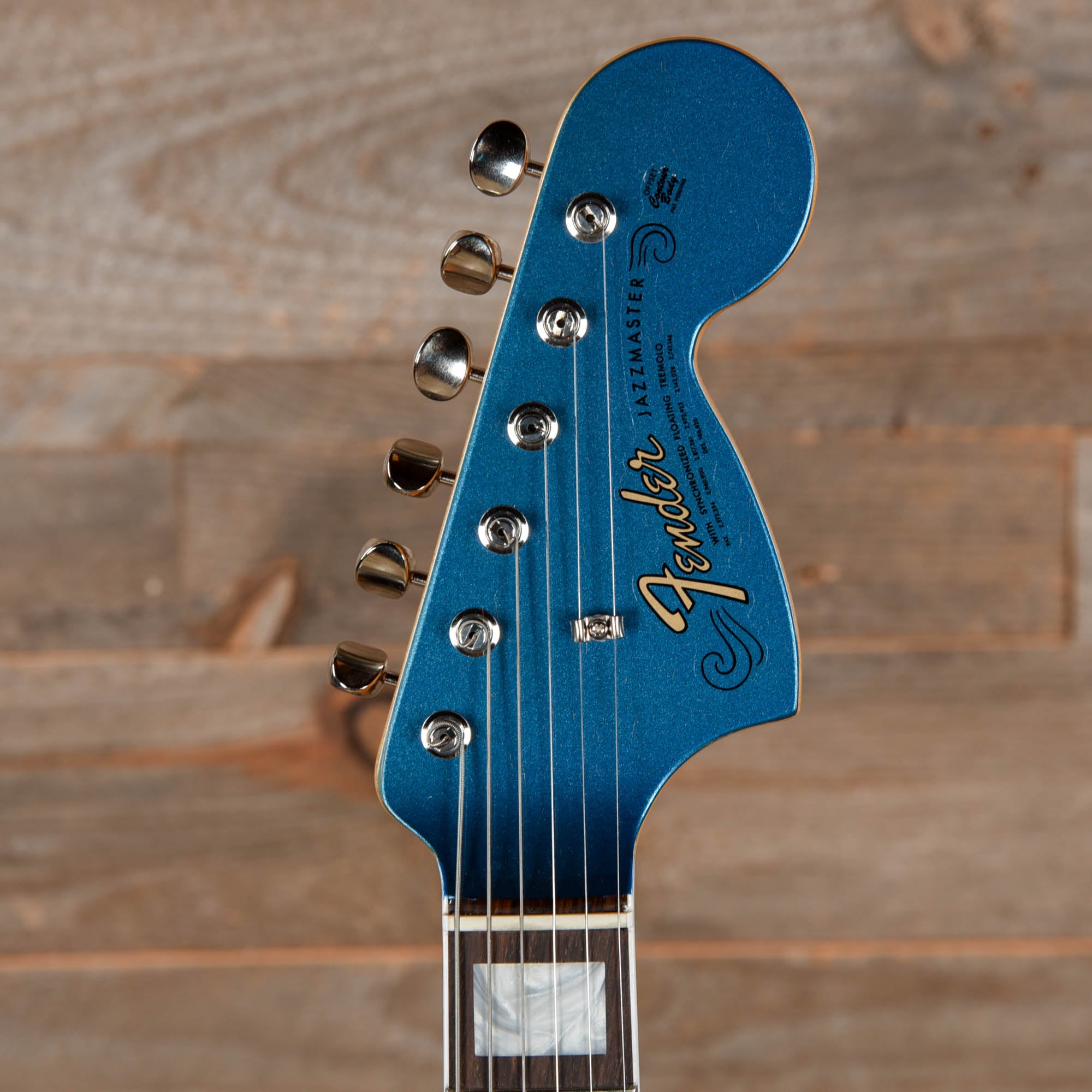 Fender American Vintage II 1966 Jazzmaster Lake Placid Blue Electric Guitars / Solid Body