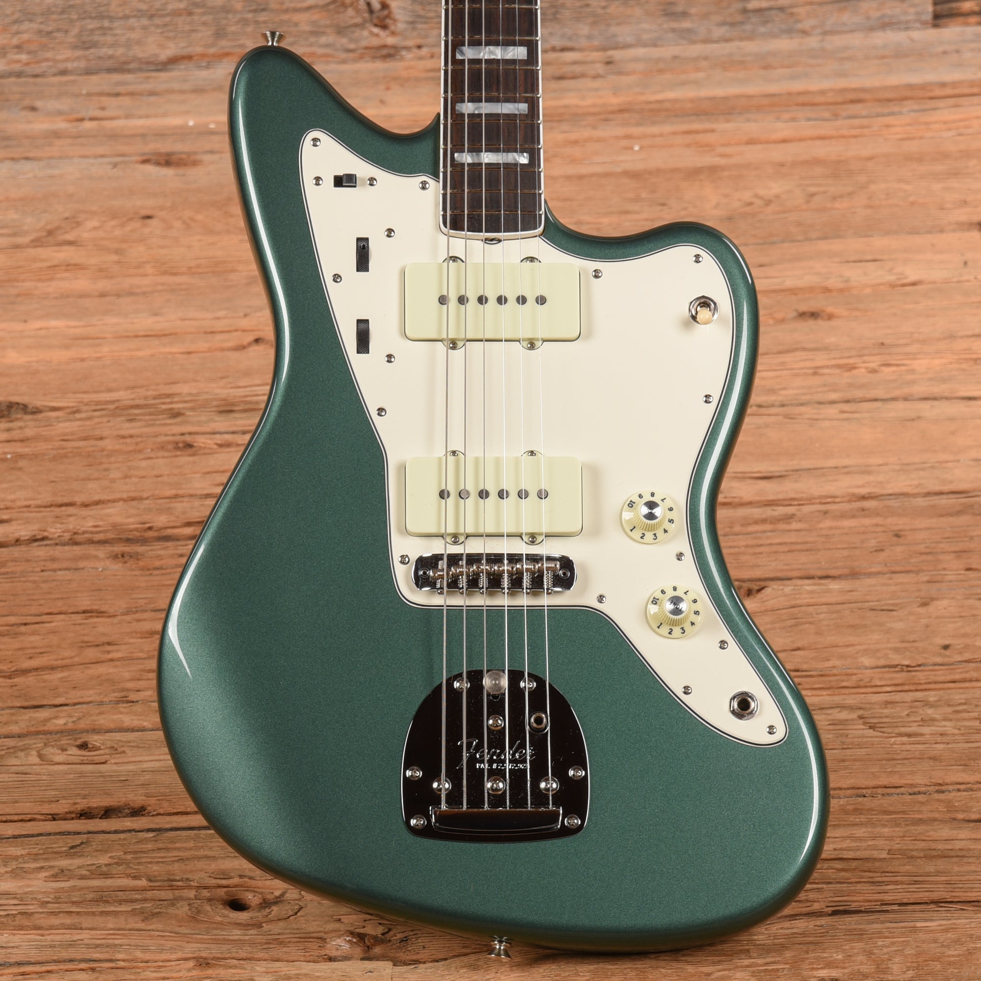 Fender American Vintage II 1966 Jazzmaster Sherwood Green Metallic 2025 Electric Guitars / Solid Body