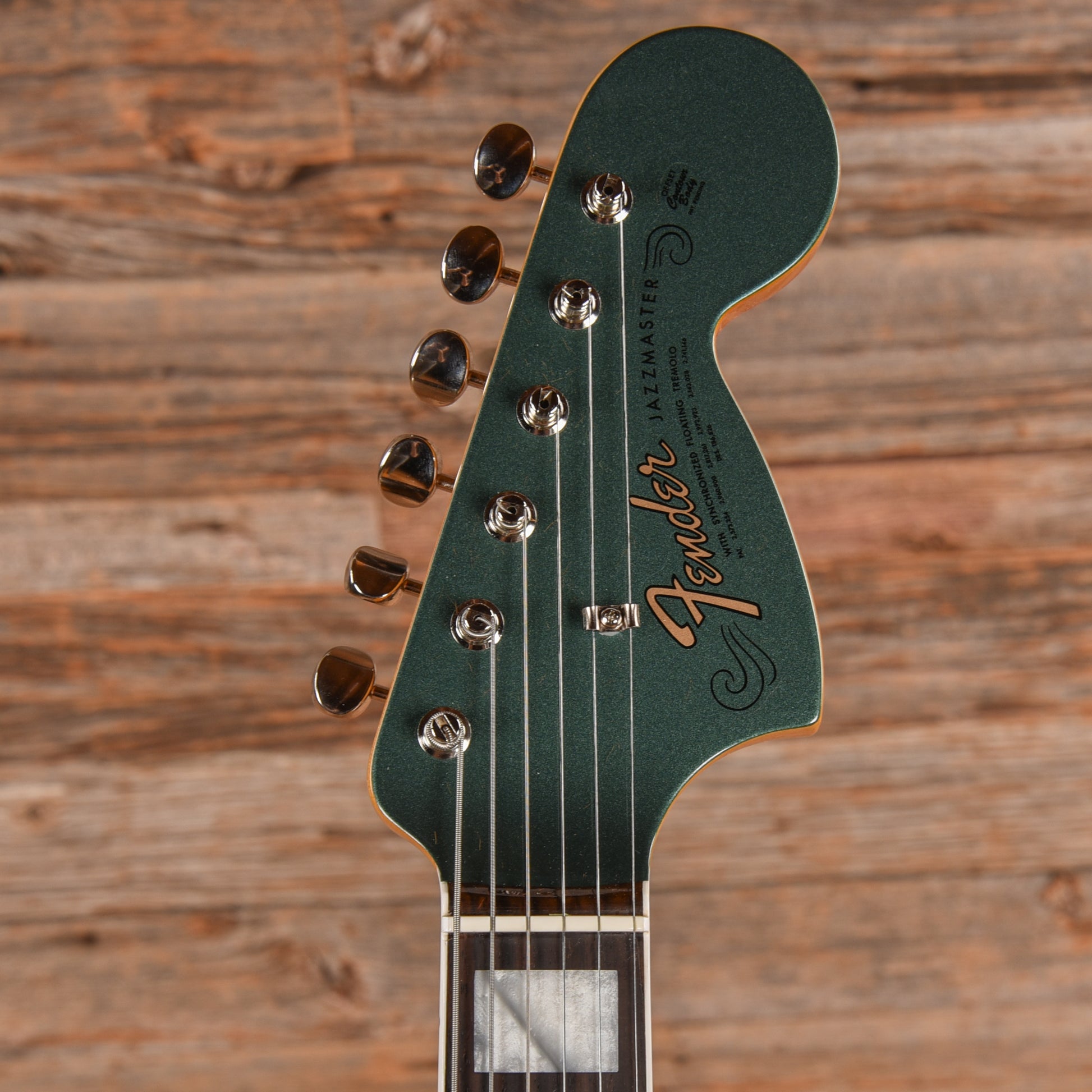 Fender American Vintage II 1966 Jazzmaster Sherwood Green Metallic 2025 Electric Guitars / Solid Body