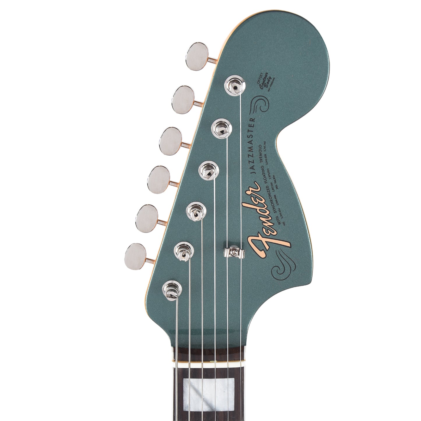 Fender American Vintage II 1966 Jazzmaster Sherwood Green Metallic Electric Guitars / Solid Body