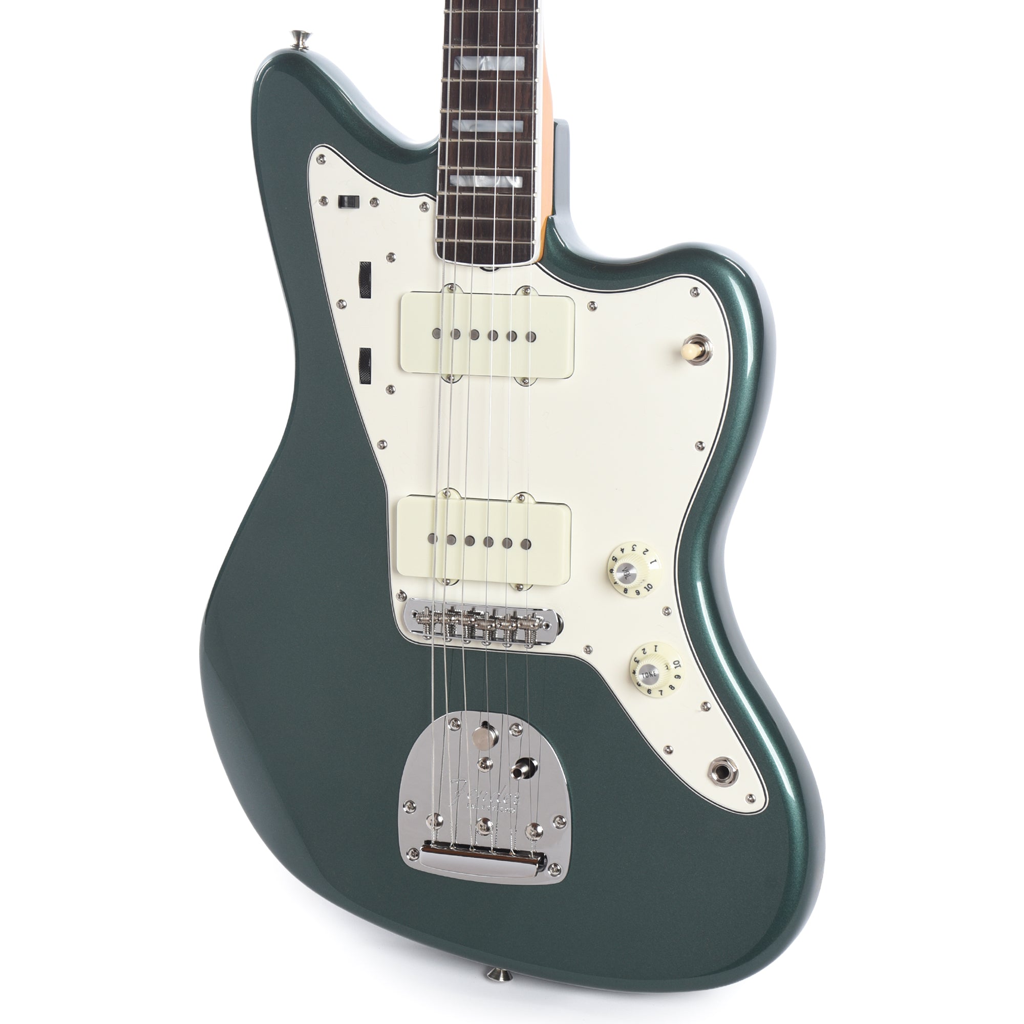 Fender American Vintage II 1966 Jazzmaster Sherwood Green Metallic Electric Guitars / Solid Body
