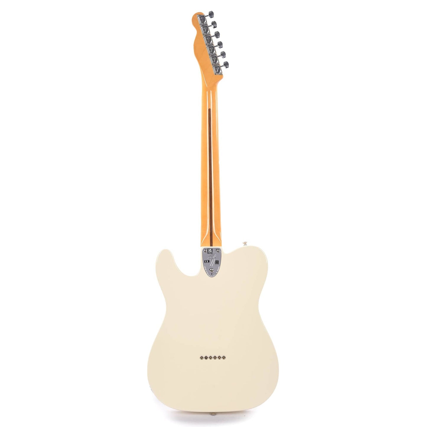 Fender American Vintage II 1977 Telecaster Custom Olympic White Electric Guitars / Solid Body