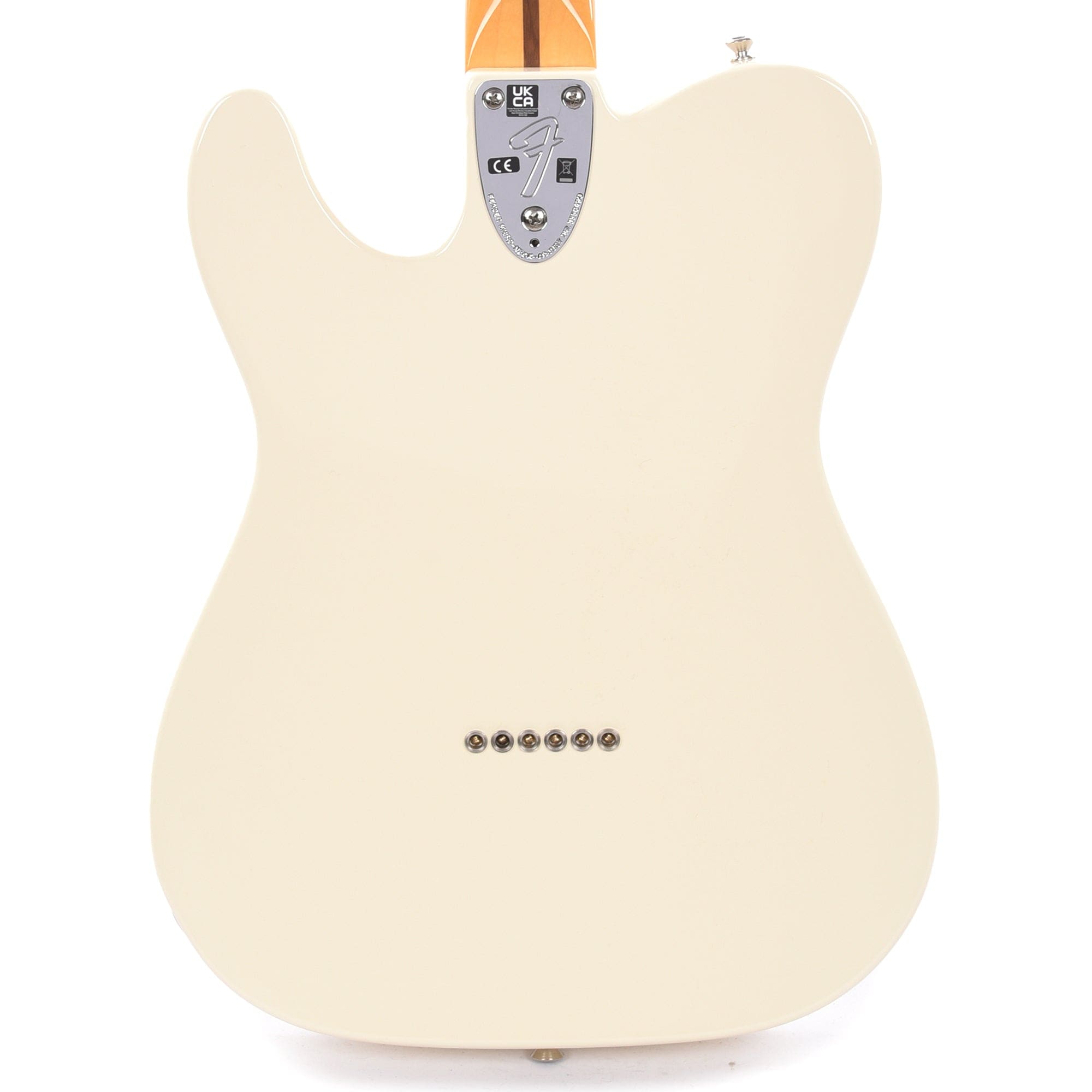 Fender American Vintage II 1977 Telecaster Custom Olympic White Electric Guitars / Solid Body