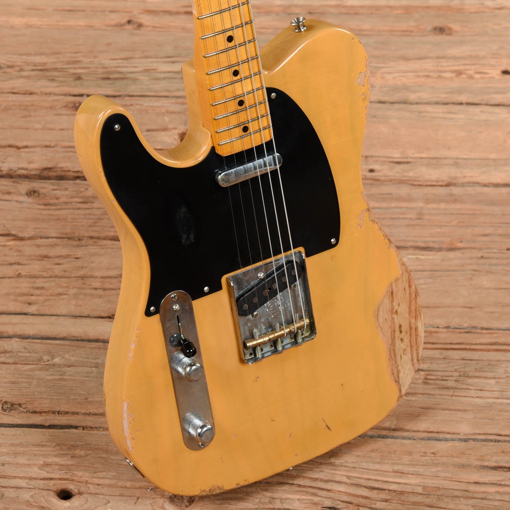 Fender American Vintage II '51 Telecaster Butterscotch Blonde 2022 LEFTY Electric Guitars / Solid Body