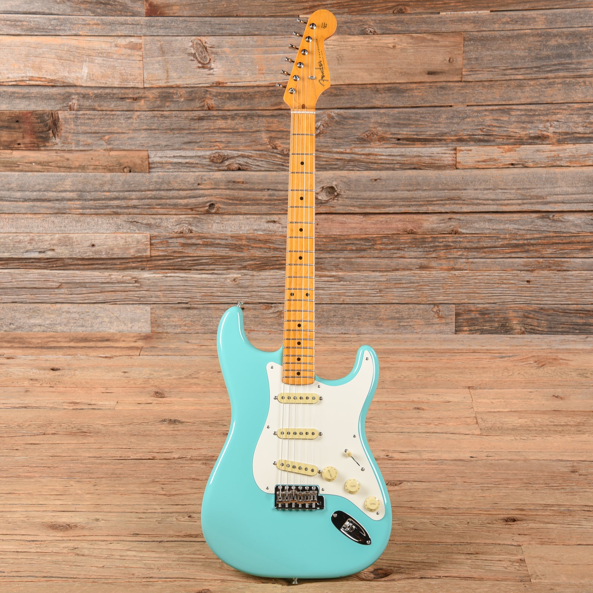 Fender American Vintage II 57 Stratocaster Sea Foam Green 2024 Electric Guitars / Solid Body