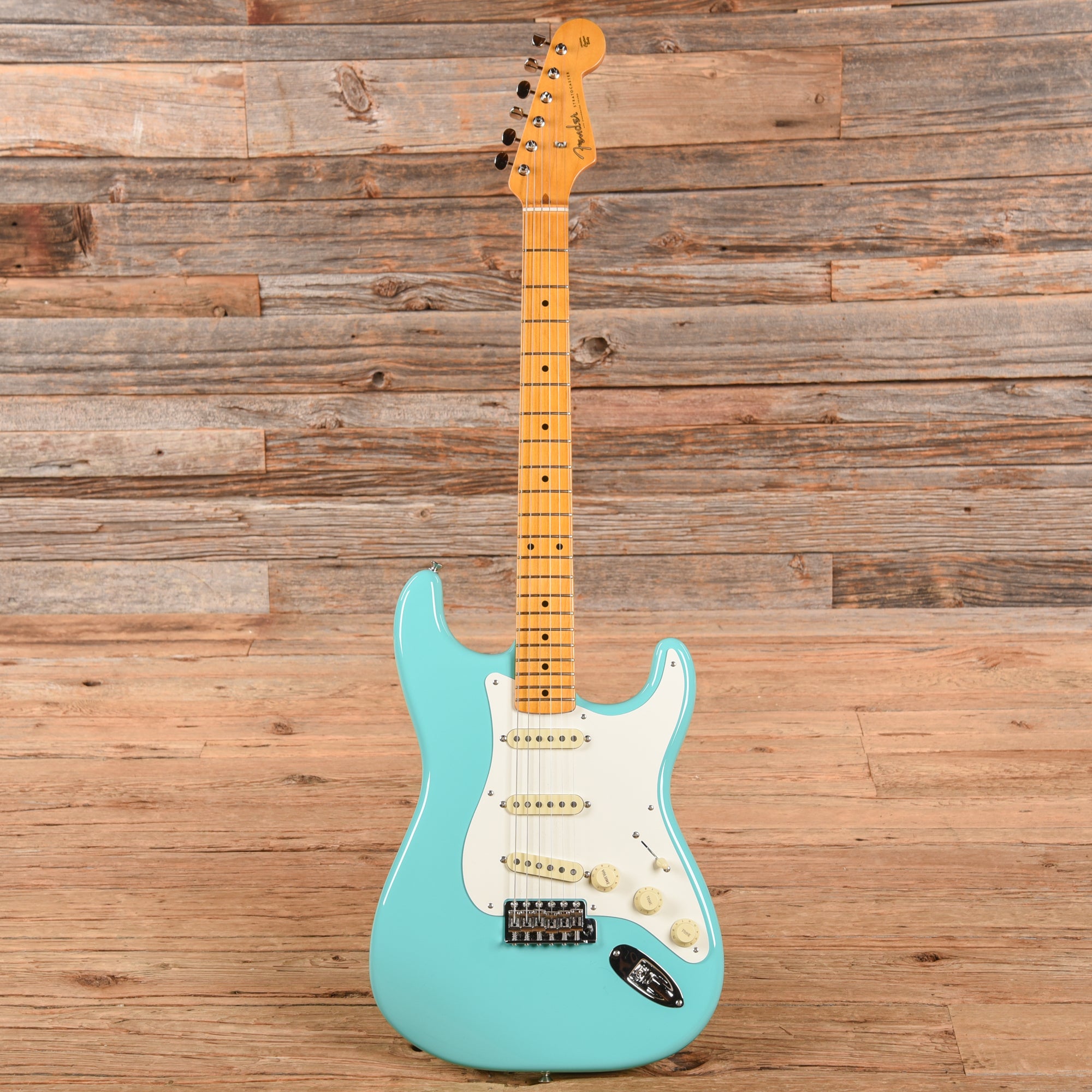 Fender American Vintage II '57 Stratocaster Sea Foam Green 2024 Electric Guitars / Solid Body