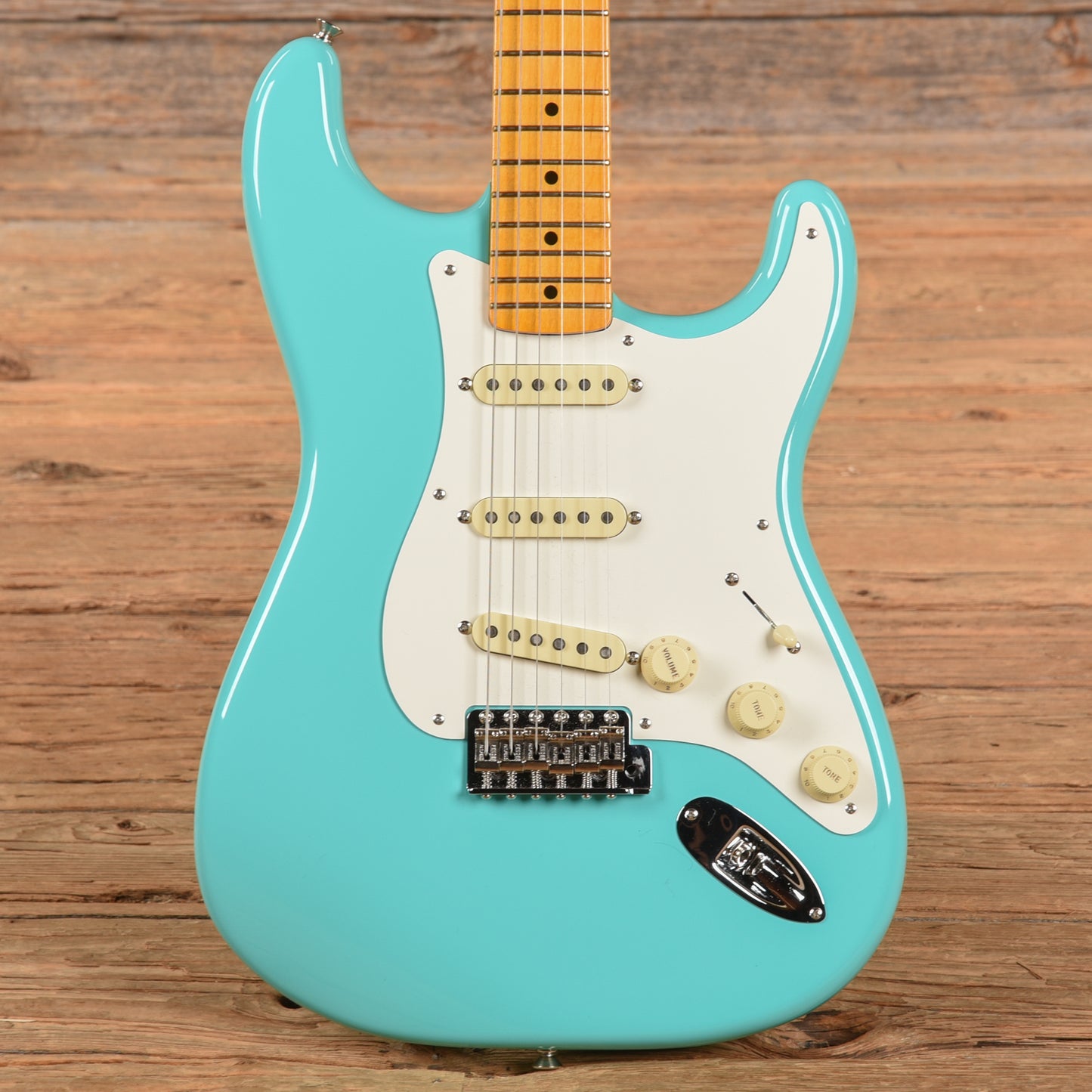 Fender American Vintage II '57 Stratocaster Sea Foam Green 2024 Electric Guitars / Solid Body