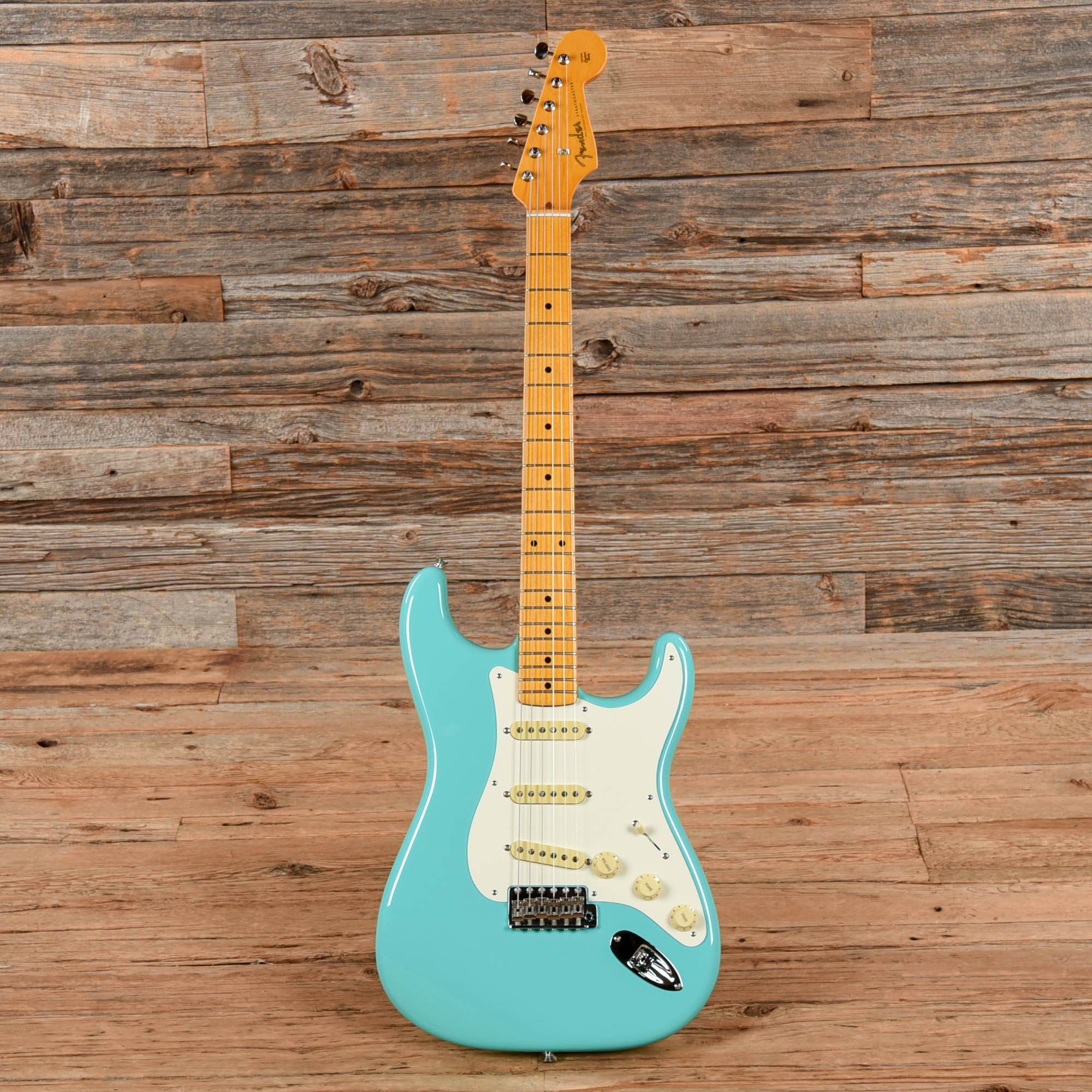 Fender American Vintage II 57 Stratocaster Surf Green 2023 Electric Guitars / Solid Body
