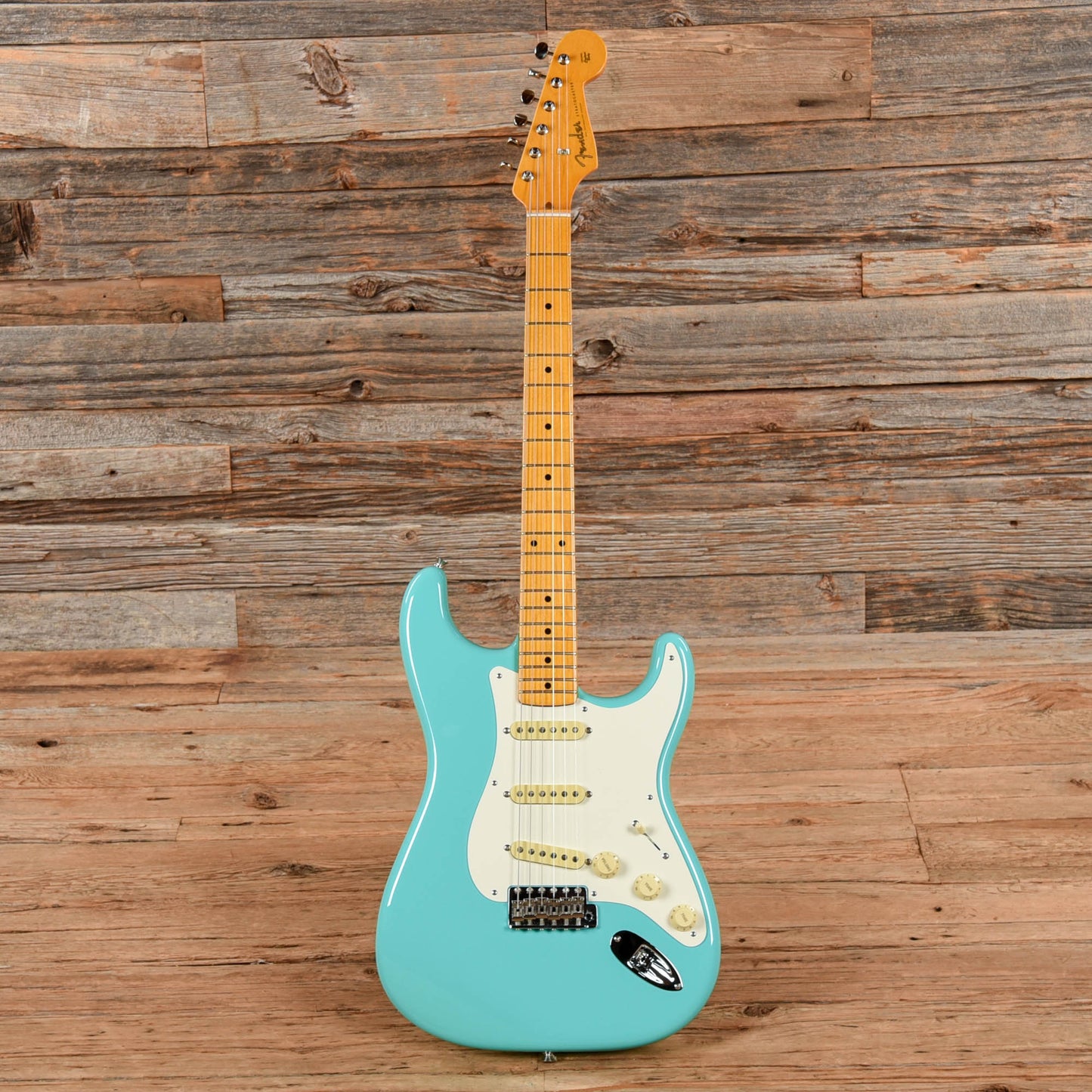Fender American Vintage II 57 Stratocaster Surf Green 2023 Electric Guitars / Solid Body