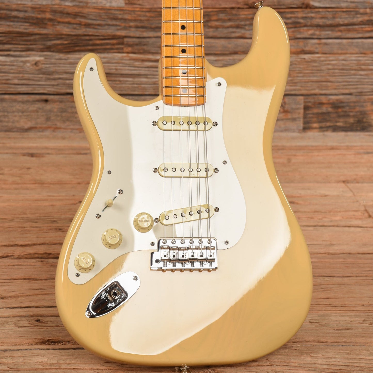 Fender American Vintage II '57 Stratocaster Vintage Blonde 2022 LEFTY Electric Guitars / Solid Body