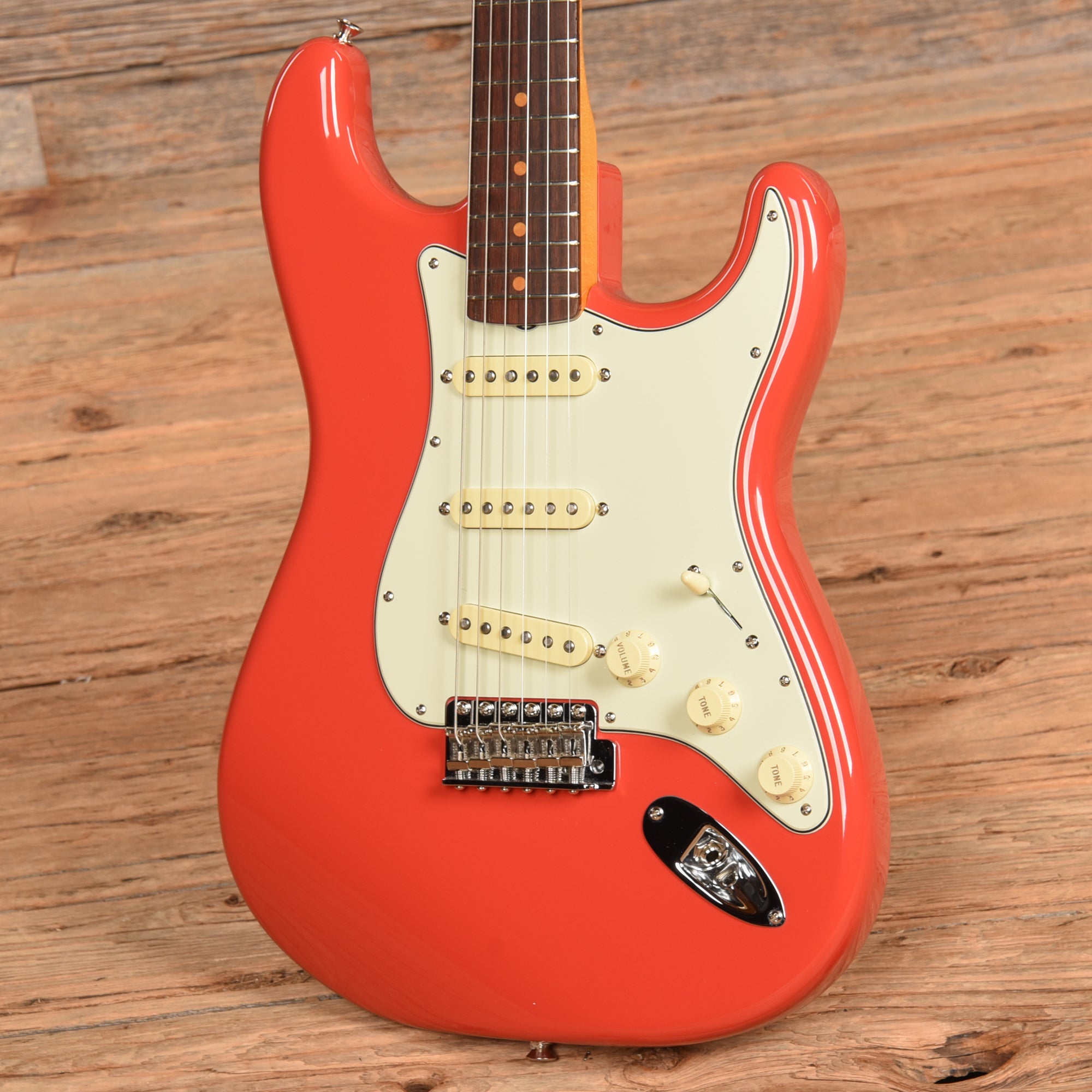 Fender American Vintage II 61 Stratocaster Fiesta Red 2023 Electric Guitars / Solid Body