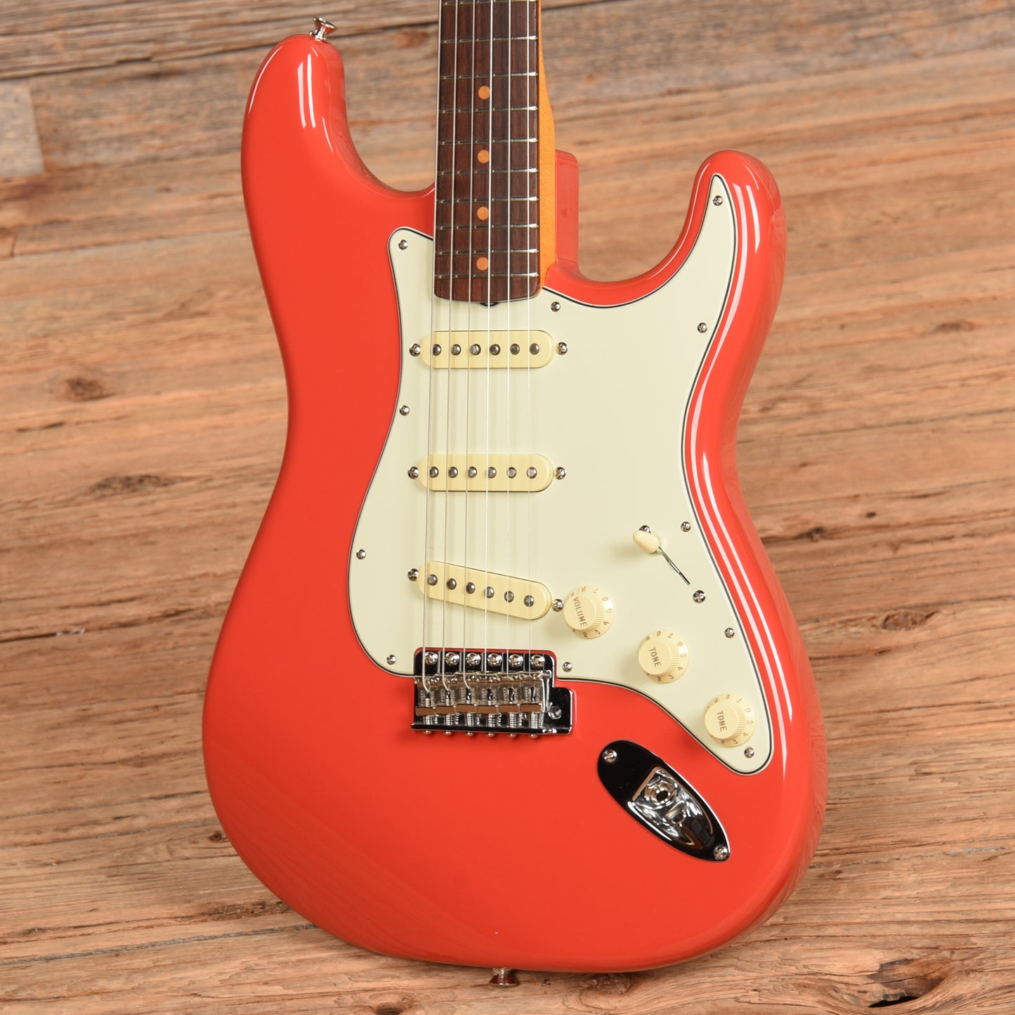 Fender American Vintage II 61 Stratocaster Fiesta Red 2023 Electric Guitars / Solid Body