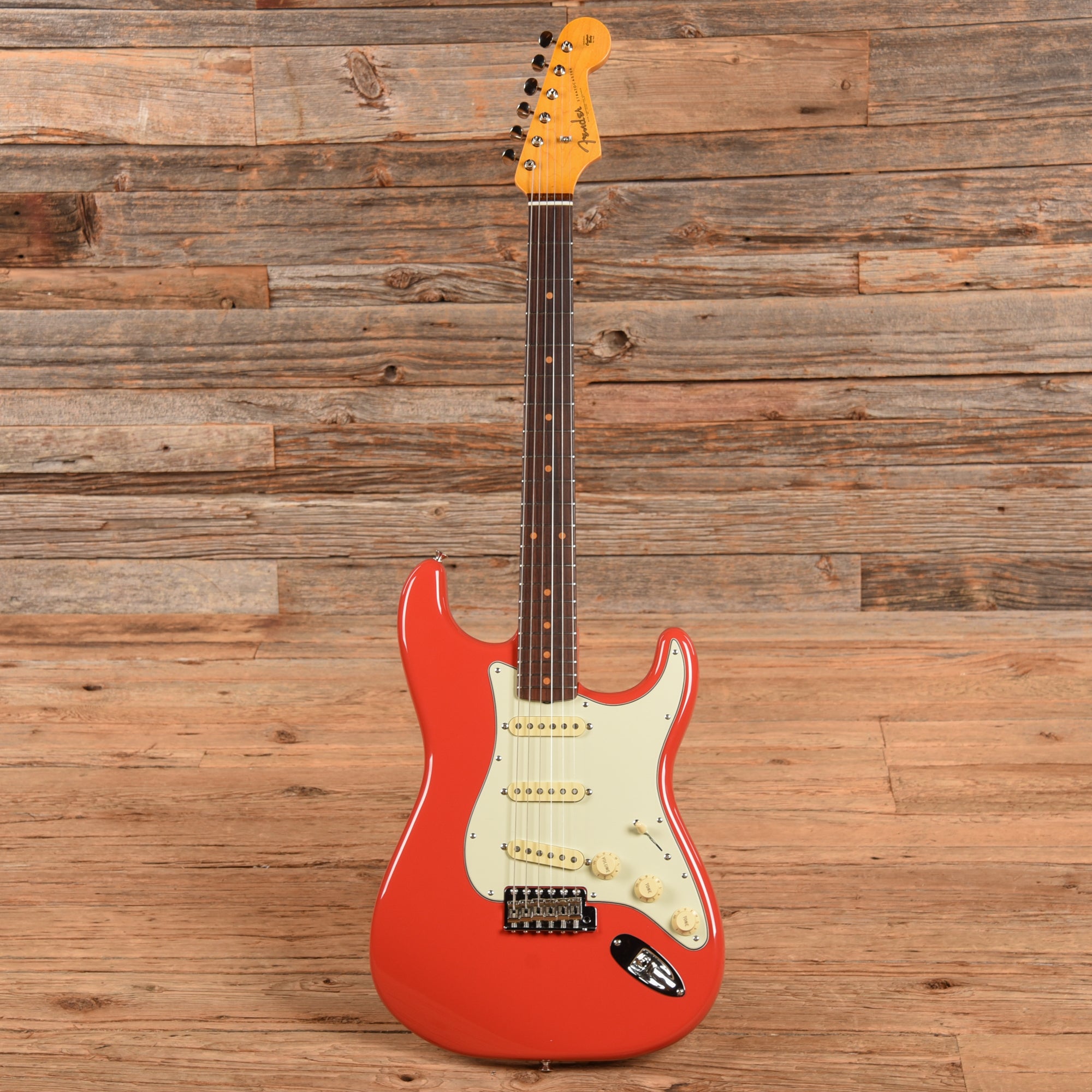 Fender American Vintage II 61 Stratocaster Fiesta Red 2023 Electric Guitars / Solid Body