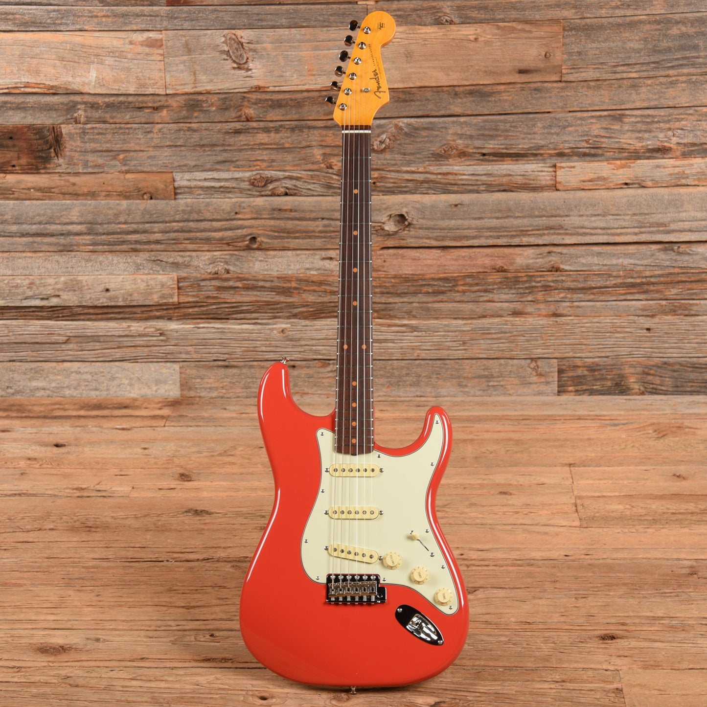 Fender American Vintage II 61 Stratocaster Fiesta Red 2023 Electric Guitars / Solid Body