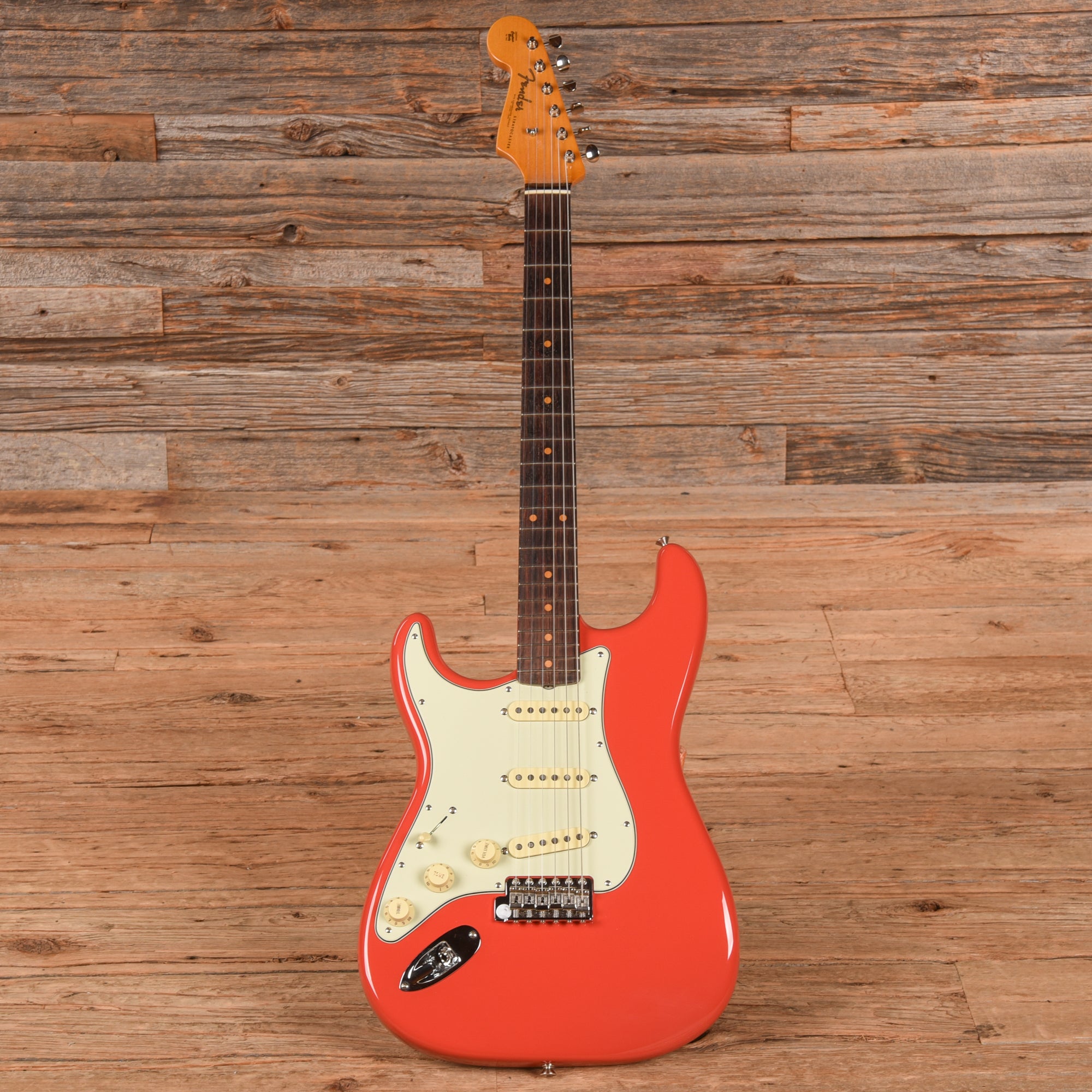 Fender American Vintage II '61 Stratocaster Fiesta Red 2023 LEFTY Electric Guitars / Solid Body