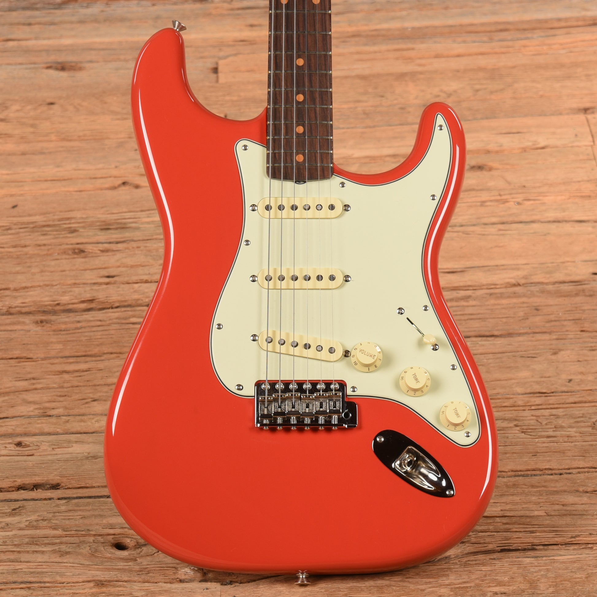 Fender American Vintage II '61 Stratocaster Fiesta Red 2024 Electric Guitars / Solid Body