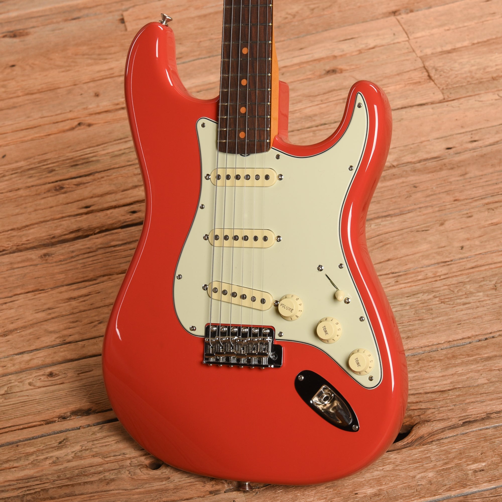 Fender American Vintage II '61 Stratocaster Fiesta Red 2024 Electric Guitars / Solid Body