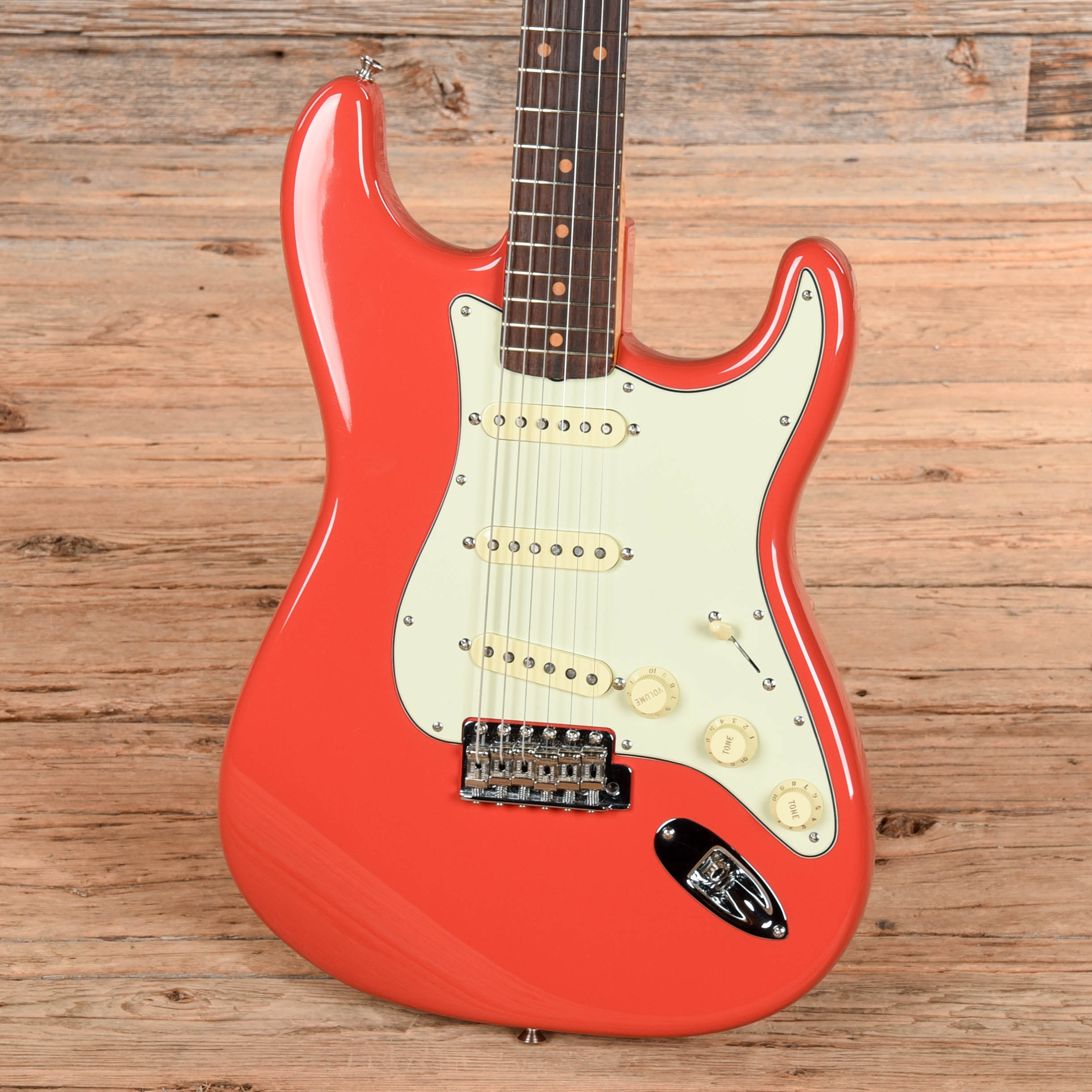 Fender American Vintage II '61 Stratocaster Fiesta Red 2024 Electric Guitars / Solid Body