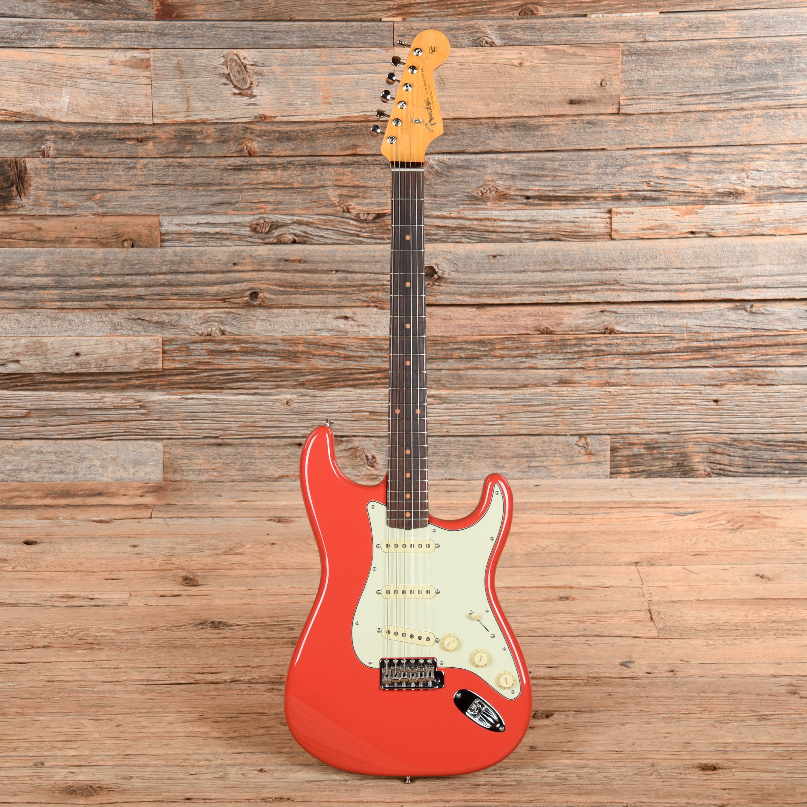 Fender American Vintage II '61 Stratocaster Fiesta Red 2024 Electric Guitars / Solid Body
