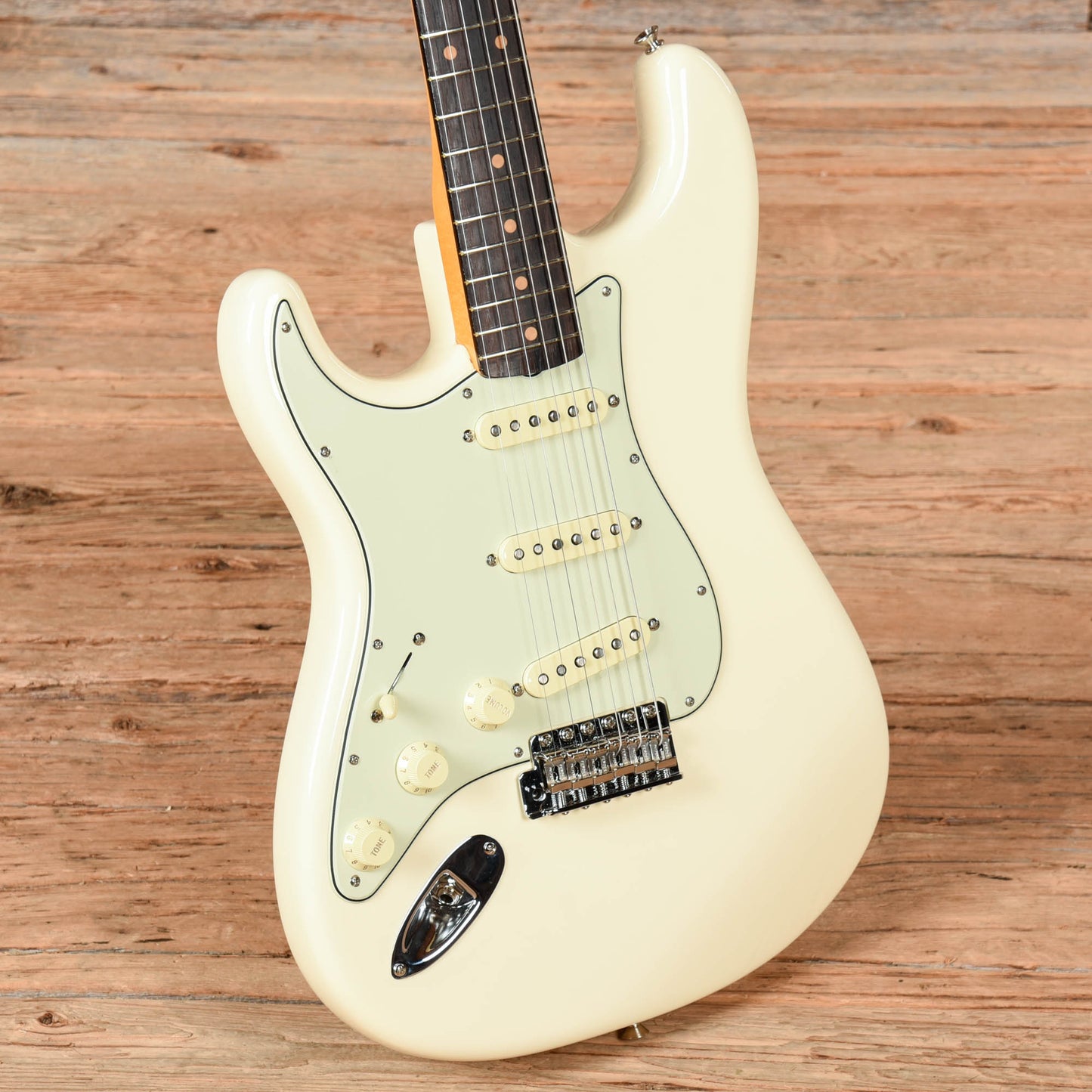 Fender American Vintage II '61 Stratocaster Olympic White 2024 LEFTY Electric Guitars / Solid Body