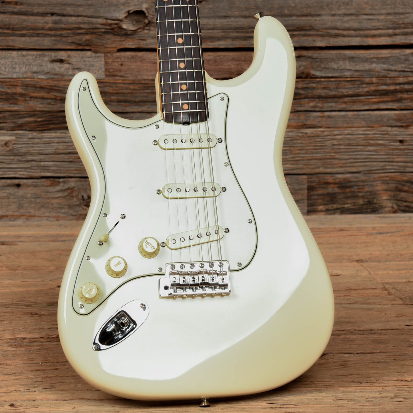 Fender American Vintage II '61 Stratocaster Olympic White 2024 LEFTY Electric Guitars / Solid Body