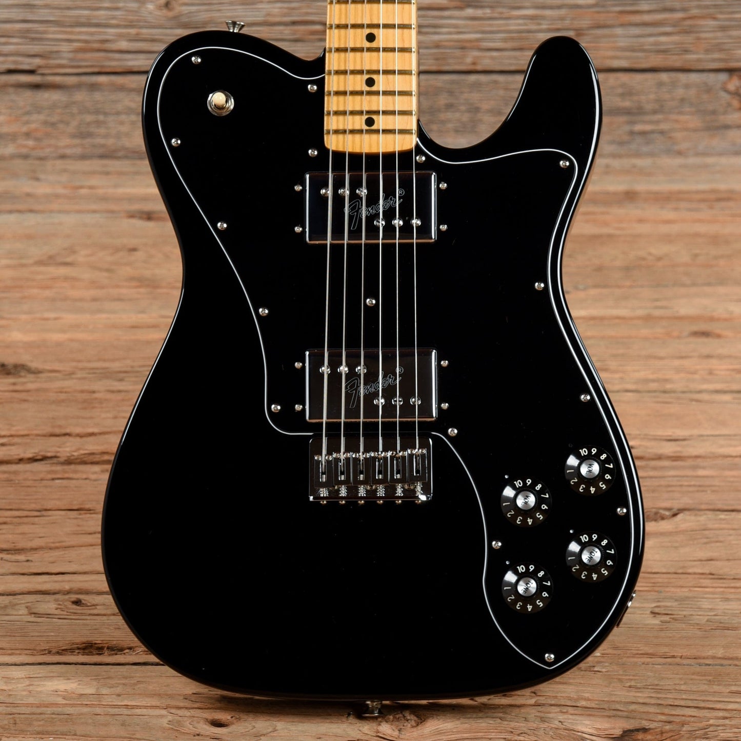 Fender American Vintage II 75 Telecaster Deluxe Black 2023 Electric Guitars / Solid Body