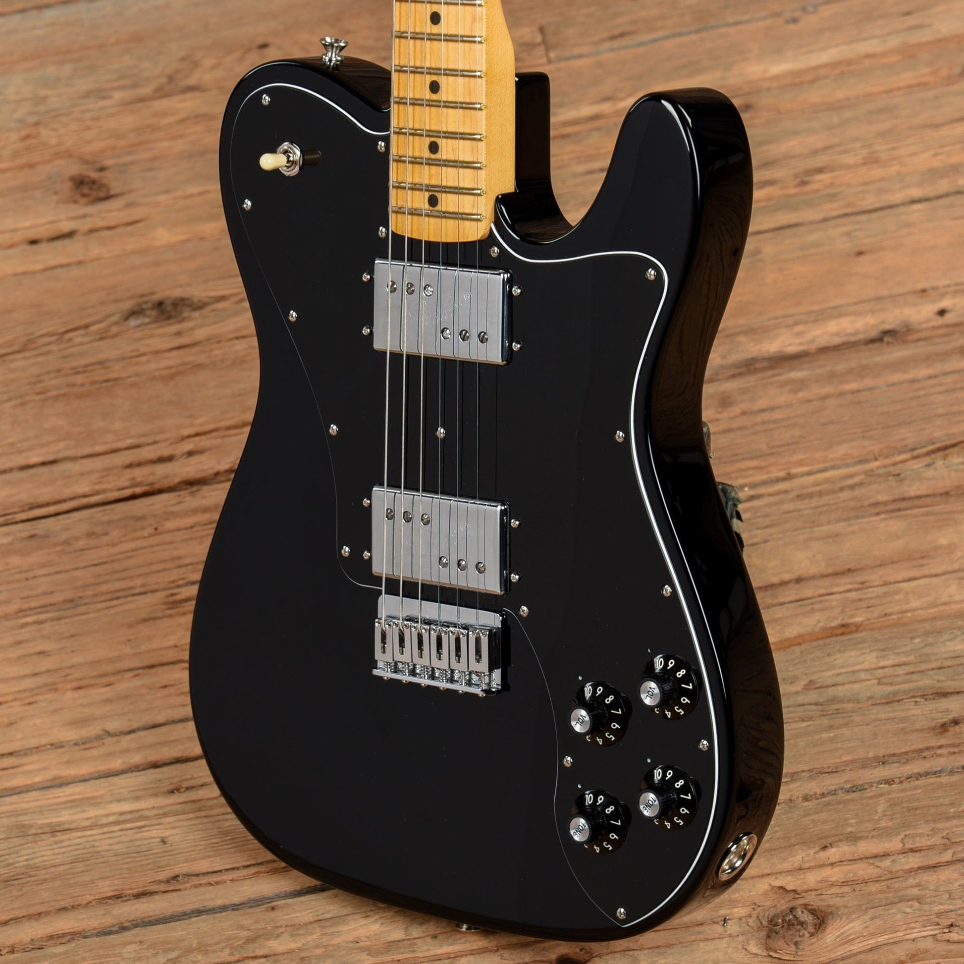 Fender American Vintage II 75 Telecaster Deluxe Black 2023 Electric Guitars / Solid Body