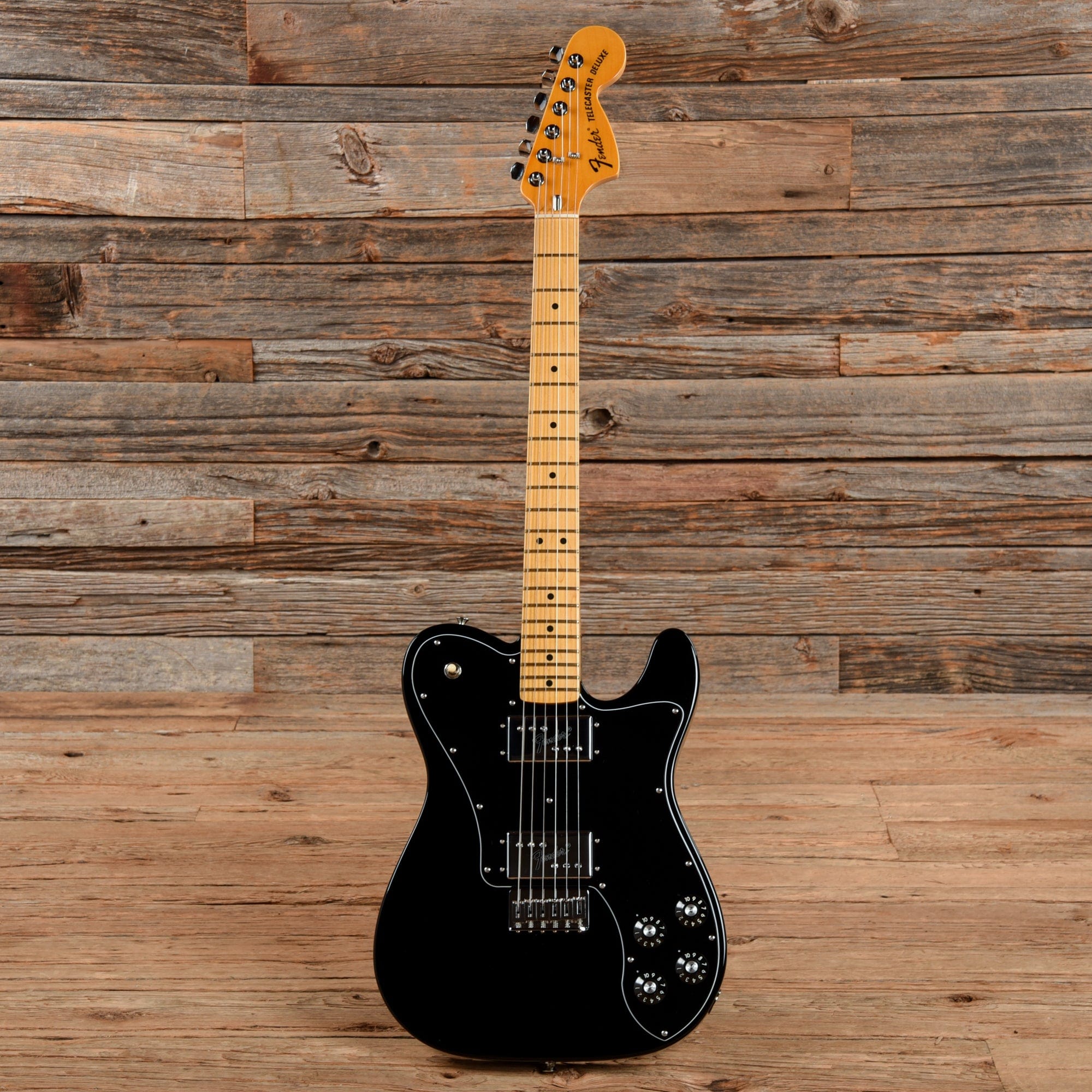 Fender American Vintage II 75 Telecaster Deluxe Black 2023 Electric Guitars / Solid Body