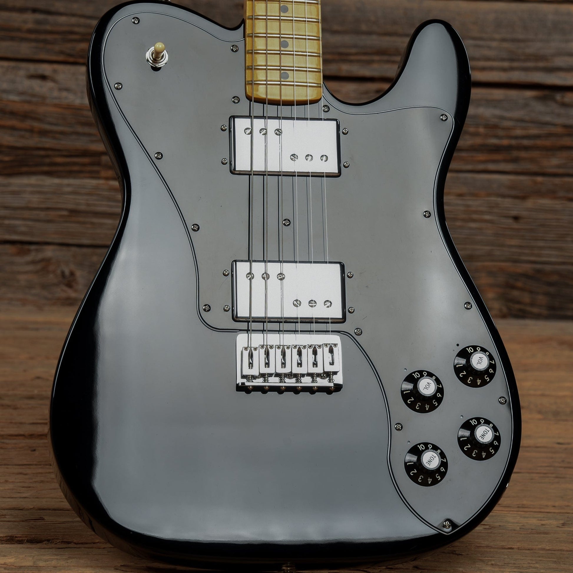 Fender American Vintage II 75 Telecaster Deluxe Black 2023 Electric Guitars / Solid Body