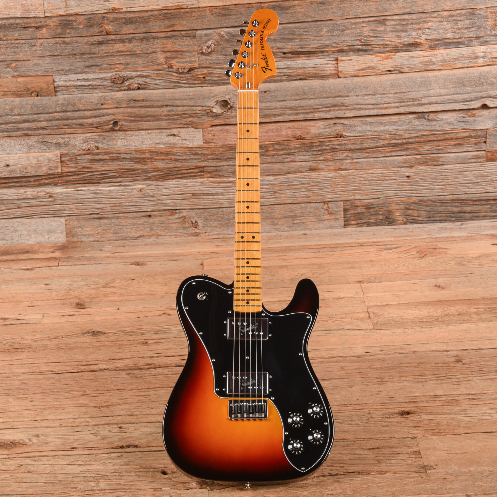 Fender American Vintage II '75 Telecaster Deluxe Sunburst 2024 Electric Guitars / Solid Body