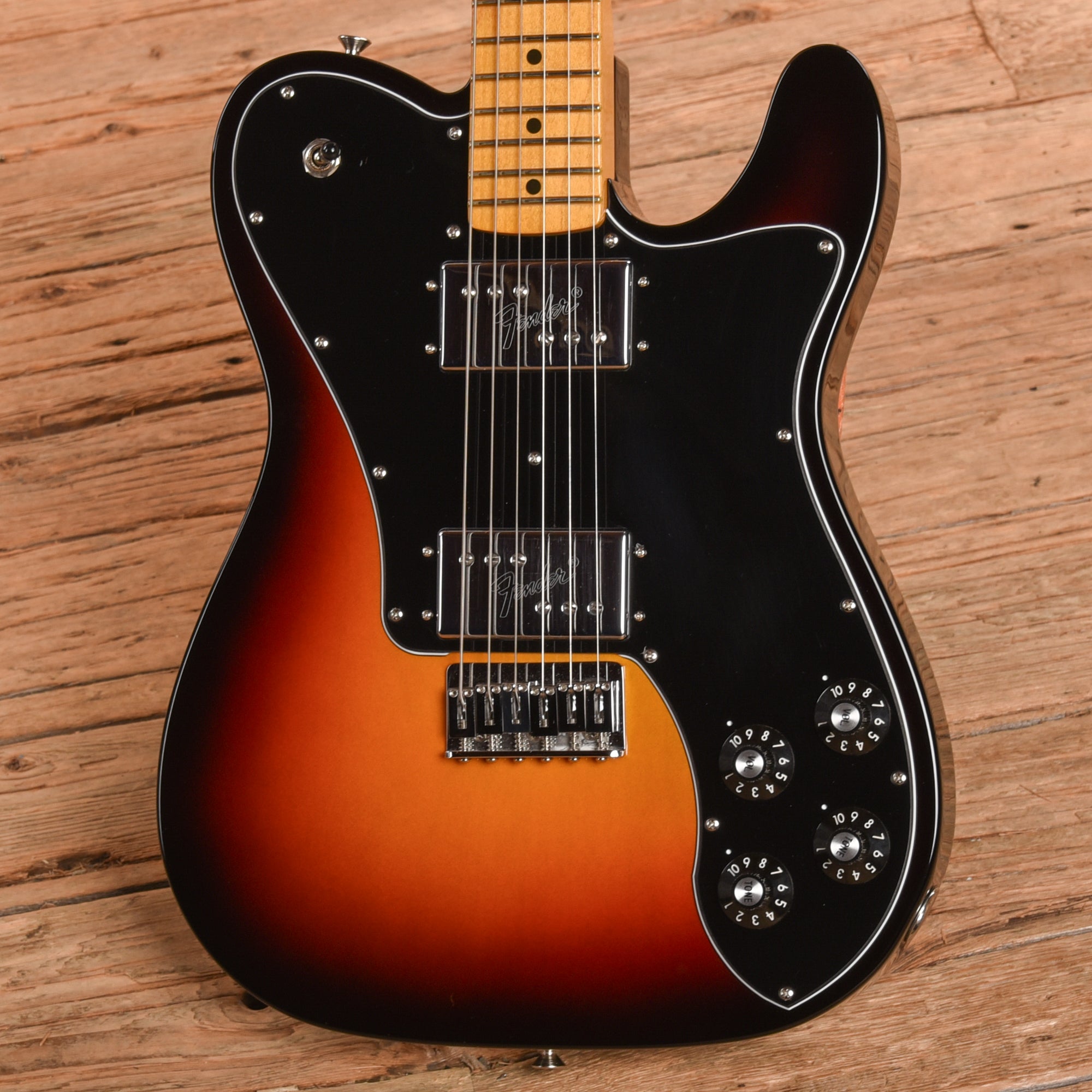 Fender American Vintage II '75 Telecaster Deluxe Sunburst 2024 Electric Guitars / Solid Body