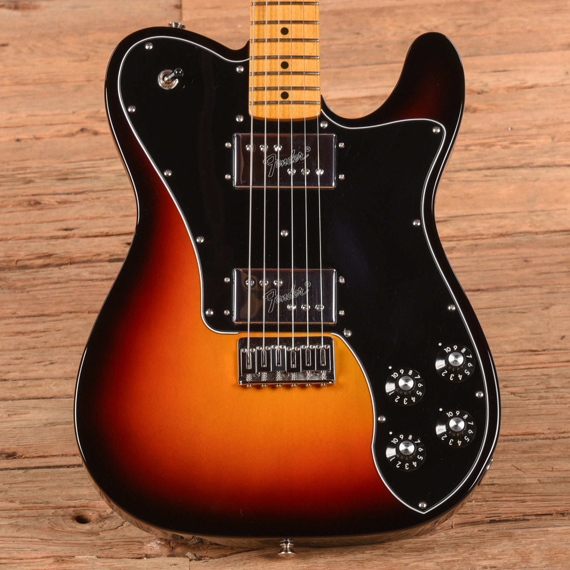 Fender American Vintage II '75 Telecaster Deluxe Sunburst 2024 Electric Guitars / Solid Body