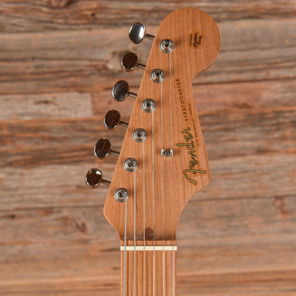 Fender American Vintage Roasted Stratocaster Neck with American Vintage '56 Body Black Electric Guitars / Solid Body