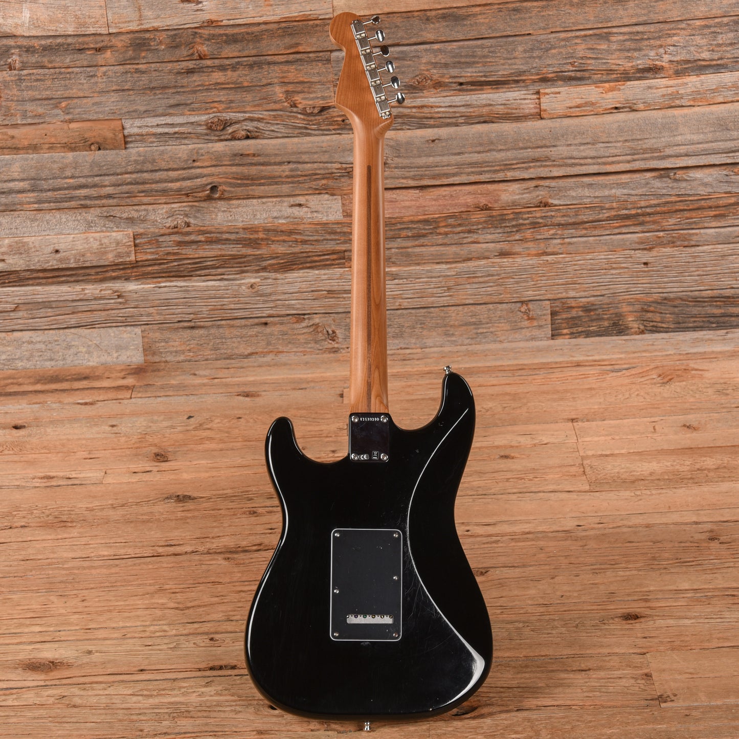 Fender American Vintage Roasted Stratocaster Neck with American Vintage '56 Body Black Electric Guitars / Solid Body