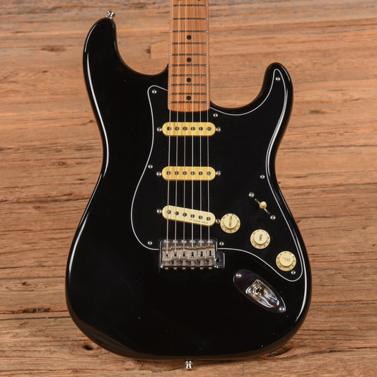 Fender American Vintage Roasted Stratocaster Neck with American Vintage '56 Body Black Electric Guitars / Solid Body