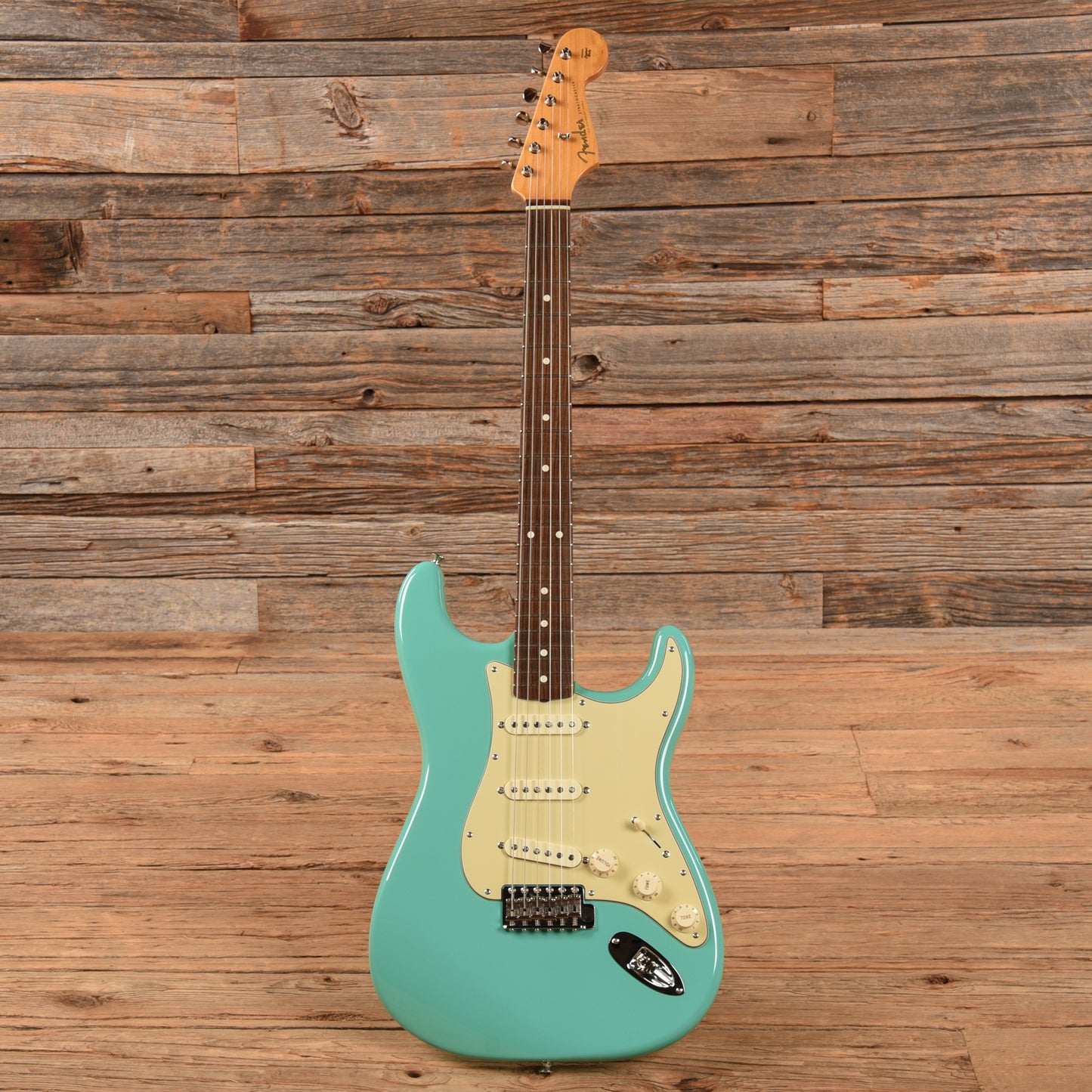 Fender American Vintage "Thin Skin" 62 Stratocaster Surf Green 2006 Electric Guitars / Solid Body