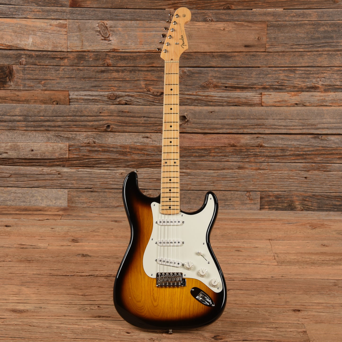 Fender American Vintage Wildwood "Thin Skin" 56 Stratocaster Sunburst 2017 Electric Guitars / Solid Body