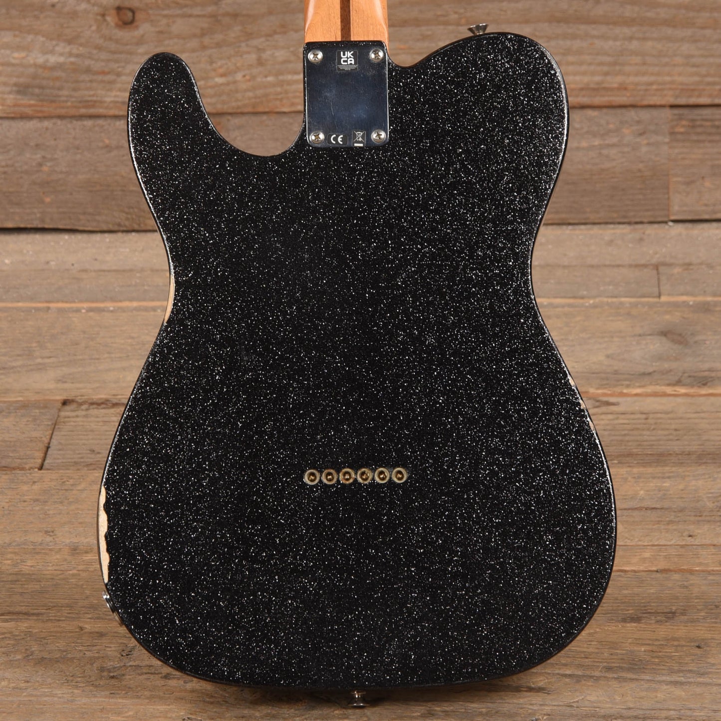 Fender Artist Brad Paisley Esquire Black Sparkle Electric Guitars / Solid Body