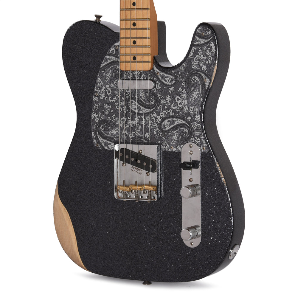 Fender Artist Brad Paisley Road Worn Telecaster Black Sparkle – Chicago ...