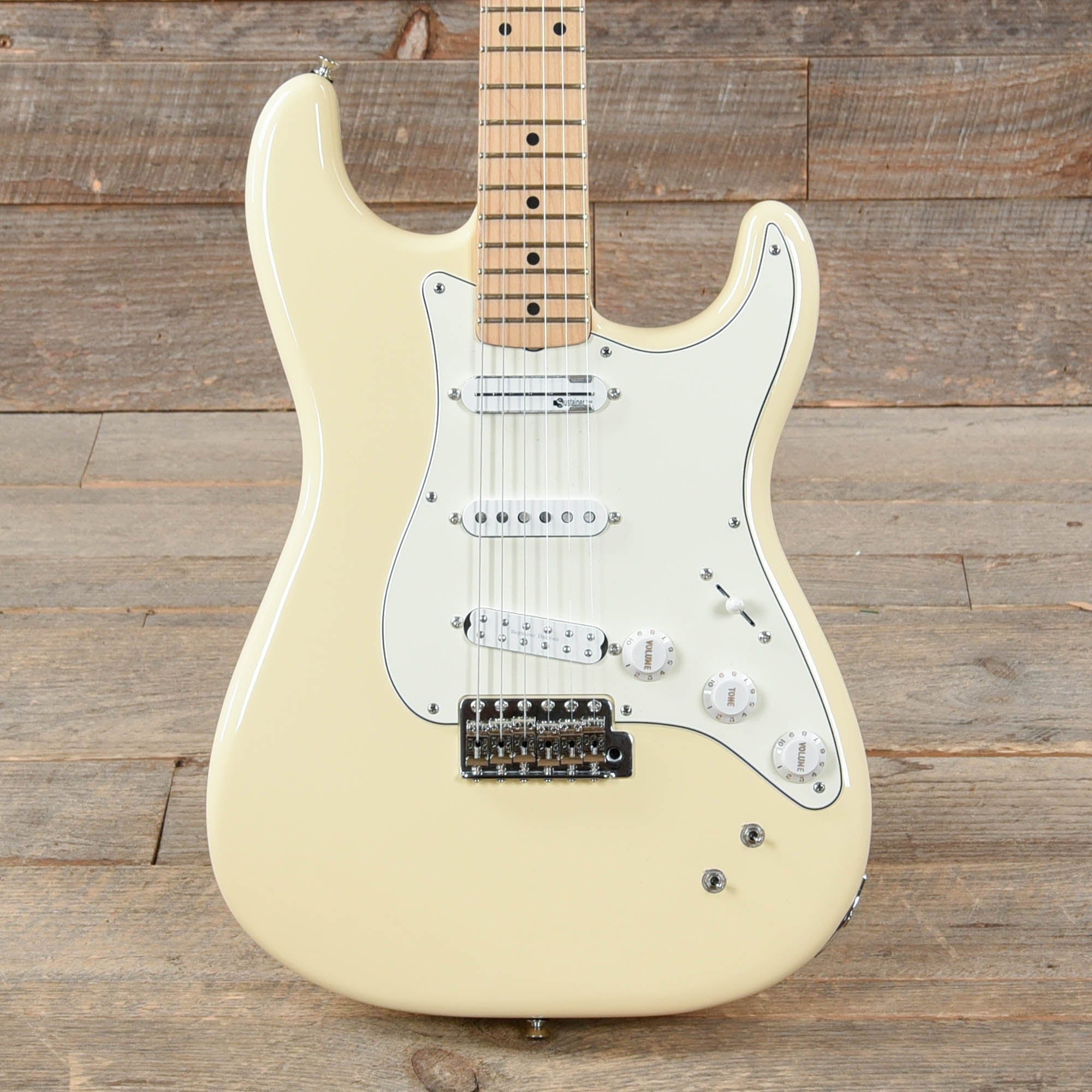 Fender Artist Ed O'Brien Stratocaster Olympic White Electric Guitars / Solid Body