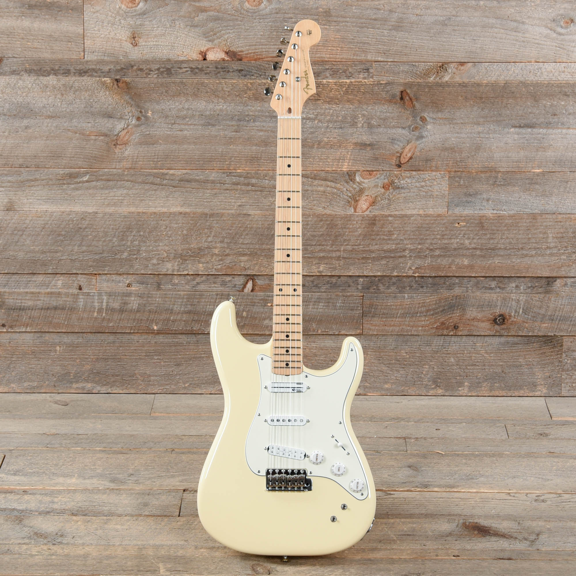 Fender Artist Ed O'Brien Stratocaster Olympic White Electric Guitars / Solid Body