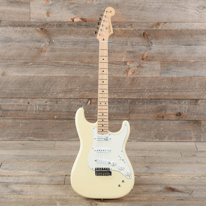 Fender Artist Ed O'Brien Stratocaster Olympic White Electric Guitars / Solid Body