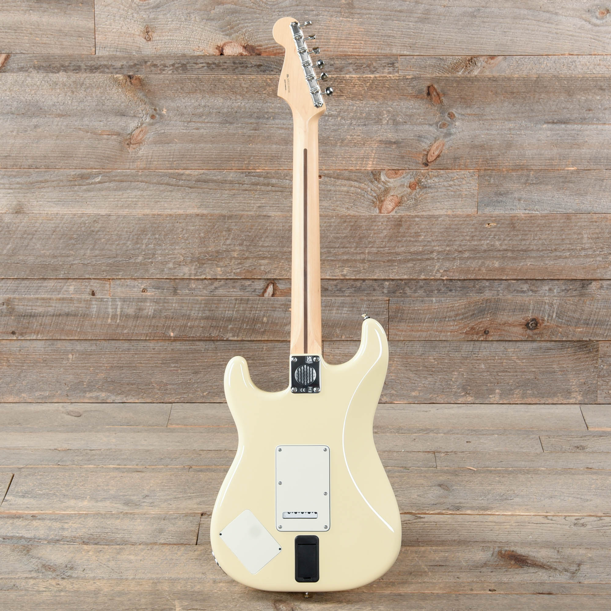 Fender Artist Ed O'Brien Stratocaster Olympic White Electric Guitars / Solid Body