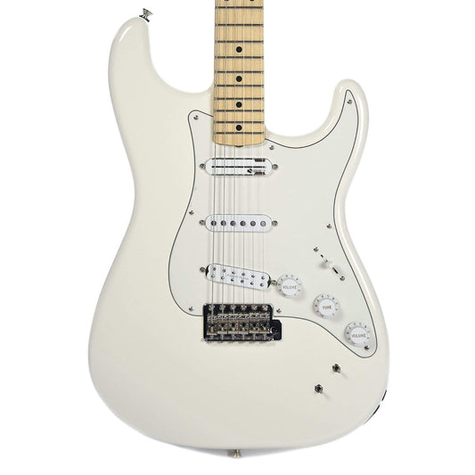 Fender Artist Ed O'Brien Stratocaster Olympic White Electric Guitars / Solid Body
