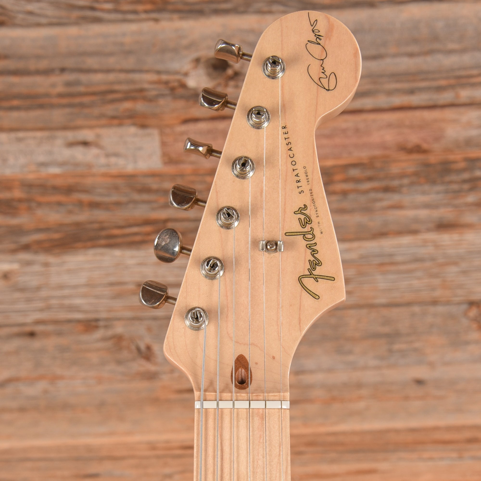 Fender Artist Eric Clapton Stratocaster Black 2011 Electric Guitars / Solid Body