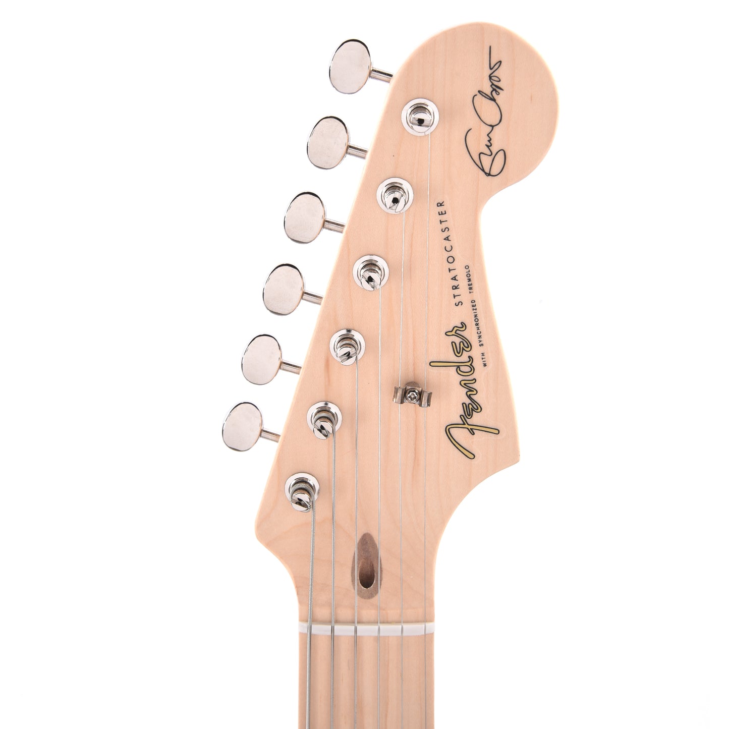Fender Artist Eric Clapton Stratocaster Olympic White Electric Guitars / Solid Body