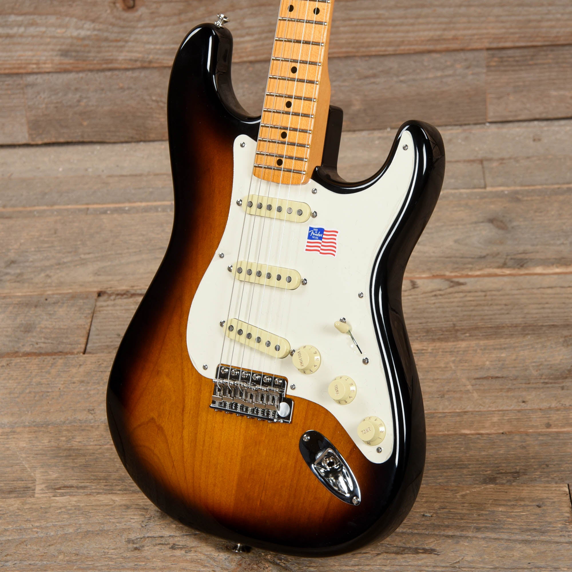 Fender Artist Eric Johnson Stratocaster 2-Color Sunburst Electric Guitars / Solid Body